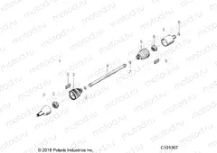 DRIVE TRAIN | DRIVE TRAIN, DRIVE SHAFT, FRONT - A19SYE85BH (C101307)