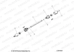 DRIVE TRAIN | DRIVE TRAIN, DRIVE SHAFT, REAR - A20SGE95AK (C101502)