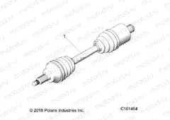 DRIVE TRAIN | DRIVE TRAIN, DRIVE SHAFT, REAR - A20SLZ95AE (C101464)