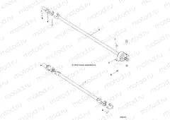 DRIVE TRAIN | DRIVE TRAIN, FRONT AND REAR PROP SHAFT - R22CDA57A1 (700741)