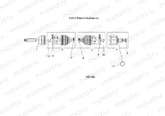 DRIVE TRAIN | DRIVE TRAIN, FRONT DRIVE SHAFT - A17SEA57N1/EE57N1/NL