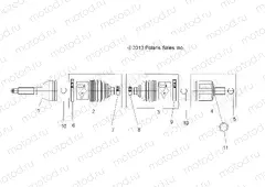 DRIVE TRAIN | DRIVE TRAIN, FRONT DRIVE SHAFT - A17SES57C1/C2/C7/CL/E1/E2/E7/EL/SET57C1/C2/E1/E2