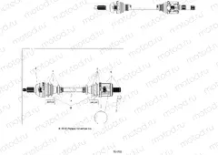 DRIVE TRAIN | DRIVE TRAIN, FRONT DRIVE SHAFT - R15RMAEGJ/GC/EJ (701753)