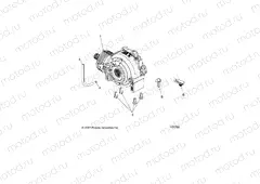 DRIVE TRAIN | DRIVE TRAIN, FRONT GEARCASE - A18DCE87BB (101295)