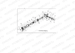 DRIVE TRAIN | DRIVE TRAIN, FRONT GEARCASE INTERNALS (FROM 8/7/2017) - A18SVA85B5 (1333391)