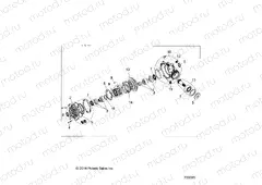 DRIVE TRAIN | DRIVE TRAIN, FRONT GEARCASE INTERNALS - R15RTED1EA (700095)
