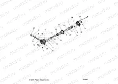 DRIVE TRAIN | DRIVE TRAIN, FRONT GEARCASE INTERNALS - R22MAA57F1/SF1/F9/C1/C9/CK (702808)