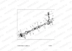 DRIVE TRAIN | DRIVE TRAIN, FRONT GEARCASE INTERNALS - R22RRE99DP (702658)