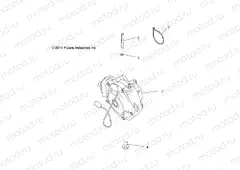 DRIVE TRAIN | DRIVE TRAIN, FRONT GEARCASE MOUNTING - A15SUH57AH (49ATVGEARCASEMTG15UTE)