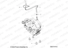 DRIVE TRAIN | DRIVE TRAIN, FRONT GEARCASE MOUNTING - A23SEA57F1/T57C1/C2/F1 (C0211414-2)