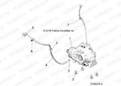 DRIVE TRAIN | DRIVE TRAIN, FRONT GEARCASE MOUNTING - G20G4P99AX/LX (C700275-3)