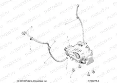DRIVE TRAIN | DRIVE TRAIN, FRONT GEARCASE MOUNTING - G21GMZ99AM/BM (C700275-3)