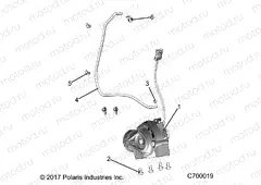DRIVE TRAIN | DRIVE TRAIN, FRONT GEARCASE MOUNTING - R19RSE99/A (C700019)