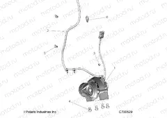 DRIVE TRAIN | DRIVE TRAIN, FRONT GEARCASE MOUNTING - R20CCA57A1/A7/B1/B7 (C700529)