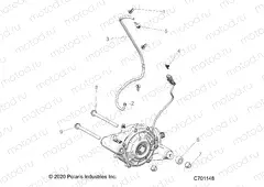 DRIVE TRAIN | DRIVE TRAIN, FRONT GEARCASE MOUNTING - R20TAA99A1/A7/B1/B7/E99A1/A7/A9/AM/AS/AZ/B1/B7/B9/BM/BS/BZ (C700688-1)