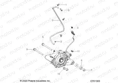 DRIVE TRAIN | DRIVE TRAIN, FRONT GEARCASE MOUNTING - R21TAE99FA/SFA/SCA/SCK (C701300)