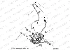 DRIVE TRAIN | DRIVE TRAIN, FRONT GEARCASE MOUNTING - R23RSY99A9/AJ/AK/AX/B9/BJ/BK/BX (C0705355)