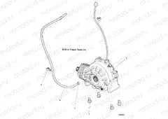 DRIVE TRAIN | DRIVE TRAIN, FRONT GEARCASE MOUNTING - Z15VBE87FK/JK (700050)