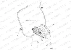DRIVE TRAIN | DRIVE TRAIN, FRONT GEARCASE MOUNTING - Z15VCE87AT/AV (700011)