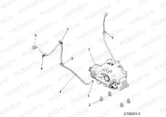 DRIVE TRAIN | DRIVE TRAIN, FRONT GEARCASE MOUNTING - Z20NAE92KL (C700321-3)