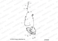 DRIVE TRAIN | DRIVE TRAIN, FRONT GEARCASE MOUNTING - Z20NAR99AZ/BZ (C700609)