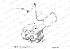 DRIVE TRAIN | DRIVE TRAIN, FRONT GEARCASE MOUNTING - Z20PAE92AC/BC/F92AC/LC (C700278-2)