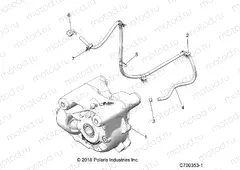 DRIVE TRAIN | DRIVE TRAIN, FRONT GEARCASE MOUNTING - Z20PAL92AG/AP/BG/BP/LG/G92AG/AP/LG (C700353-1)