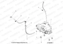 DRIVE TRAIN | DRIVE TRAIN, FRONT GEARCASE MOUNTING - Z22N4E99AJ/AN/BJ/BN (C700546-1)