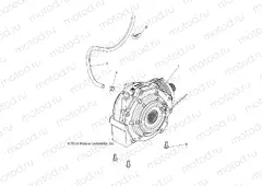DRIVE TRAIN | DRIVE TRAIN, FRONT GEARCASE - R15RUA87/E87/YAA/ZAC ALL OPTIONS (49RGRTRANS15CREW)
