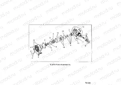 DRIVE TRAIN | DRIVE TRAIN, FRONT GEARCASE - R19RGE99A2/EAR/EBR/UAF/UBF/UAM/UBM/UA9/UB9/UAL/UBL/KAK/KBK (701246)