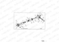DRIVE TRAIN | DRIVE TRAIN, FRONT GEARCASE - R20RRU99A9/AA/AF/AP/AX (702658)