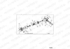 DRIVE TRAIN | DRIVE TRAIN, FRONT GEARCASE - R20RRX99A9/AA/AF/AP/AX/B9/BA/BF/BP/BX (702658)