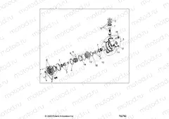 DRIVE TRAIN | DRIVE TRAIN, FRONT GEARCASE - R21T6U99AP/AG/BP/BG (702782)