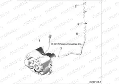 DRIVE TRAIN | DRIVE TRAIN, FRONT GEARCASE VENTING - Z20S1E99NG (C700103-1)