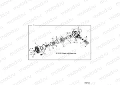 DRIVE TRAIN | DRIVE TRAIN, FRONT GEARCASE - Z18VDE92LS (700723)