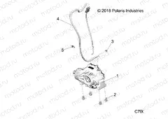 DRIVE TRAIN | DRIVE TRAIN, FRONT GEARCASE - Z20CHA57K2 (C700172-5)
