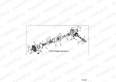 DRIVE TRAIN | DRIVE TRAIN, FRONT GEARCASE - Z20N4M99AL (701847)
