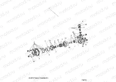 DRIVE TRAIN | DRIVE TRAIN, FRONT GEARCASE - Z20PAL92AG/AP/BG/BP/LG/G92AG/AP/LG (702703)