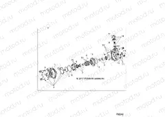 DRIVE TRAIN | DRIVE TRAIN, FRONT GEARCASE - Z20S1E99NG (702242)
