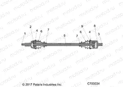 DRIVE TRAIN | DRIVE TRAIN, FRONT HALF SHAFT - R19RRE99AV/BV/A1/B1/A9/B9/AP/BP/AJ/BJ/AD/BD (C700034)