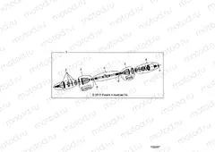 DRIVE TRAIN | DRIVE TRAIN, FRONT HALF SHAFT - Z15VDE99AT/AL/AV/AW/LP/EW/AO/AP/AZ/NV/NW/K99AA/AU (700287)