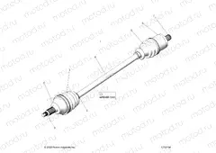 DRIVE TRAIN | DRIVE TRAIN, FRONT HALF SHAFT - Z23N4E99NR (C703194)