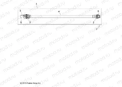DRIVE TRAIN | DRIVE TRAIN, FRONT PROP SHAFT - A15DAH32EJ (49ATVSHAFTPROP14SP325)