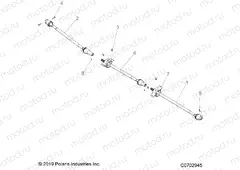 DRIVE TRAIN | DRIVE TRAIN, FRONT PROP SHAFT - D20BEPD4B4 (C0702945)
