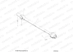 DRIVE TRAIN | DRIVE TRAIN, FRONT PROP SHAFT - G21G4D99AW/BW (C700172-4)