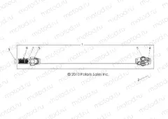 DRIVE TRAIN | DRIVE TRAIN, FRONT PROP SHAFT - R11VH76/VY76 ALL OPTIONS (49RGRSHAFTPROP11RZRS)
