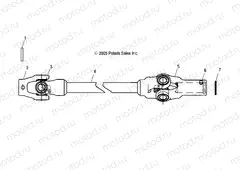DRIVE TRAIN | DRIVE TRAIN, FRONT PROP SHAFT - R15RAA76AA/AJ (4999202119920211B10)