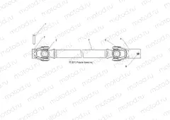 DRIVE TRAIN | DRIVE TRAIN, FRONT PROP SHAFT - R15RMA32AA/AJ (49RGRSHAFTPROP14570)