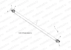 DRIVE TRAIN | DRIVE TRAIN, FRONT PROP SHAFT - R15RTA57AA/BA/AR/AC/EAU (49RGRSHAFTPROP13900XP)