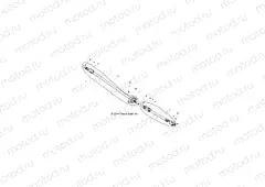 DRIVE TRAIN | DRIVE TRAIN, FRONT PROP SHAFT - Z15VDE99FV (49RGRSHAFTPROP151000)